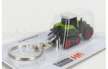 CLAAS Portachiavi - Keyring Axion 960 Tractor Cingolato (2016), Green Black