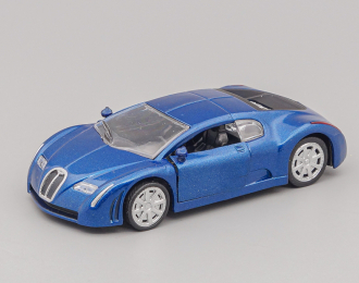 BUGATTI Chiron, blue