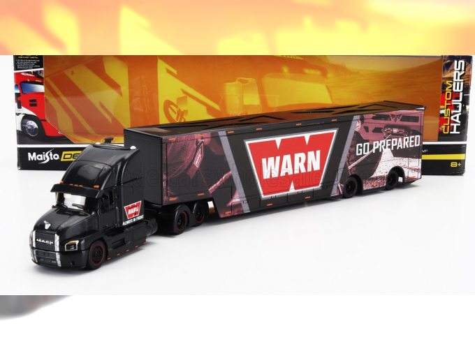 MACK Anthem Truck Warn Car Transporter (2020), Black