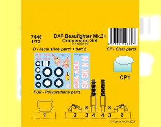 DAP Beaufighter Mk.21 Conversion Set