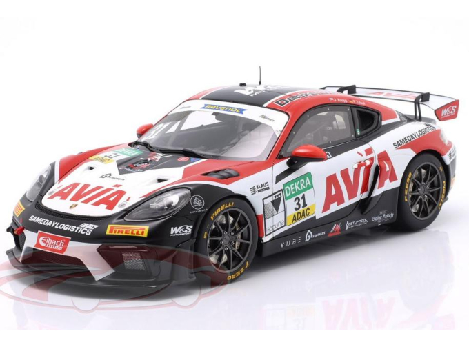 PORSCHE 718 Cayman GT4 RS CS №31 Champion ADAC GT4 Germany Finn Zulauf, Josef Knopp (2024)