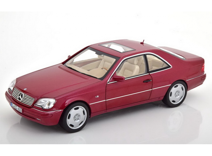 Mercedes-Benz CL600 (C140) - 1996 (almadinred met)