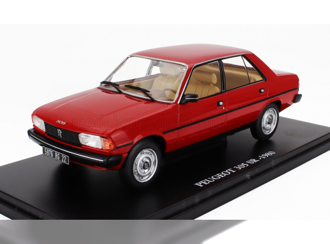 PEUGEOT 305 Sr (1980), red