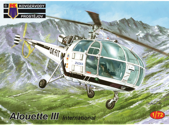 Сборная модель Alouette III International