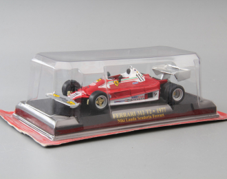 FERRARI 312 T2 Niki Lausa Scuderia Ferrari #11 (1977), red / white