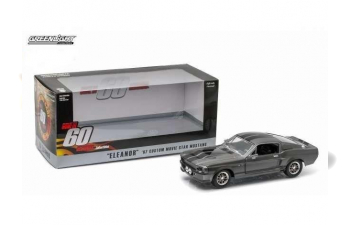 FORD Mustang GT 500 "Eleanor" 1967 Silver (из к/ф "Угнать за 60 секунд")