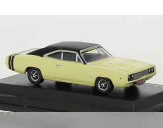 DODGE Charger (1968), light yellow/black