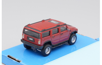 HUMMER H2, red