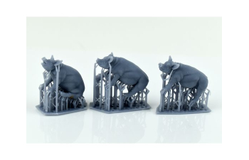 Набор из трех хрюшек 16 мм 