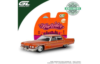 CADILLAC Coupe deVille Sergio Rocha Collaboration (1972), mandarin orange