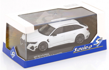 AUDI A6 Rs6-r Abt Avant Sw Station Wagon (2022), White