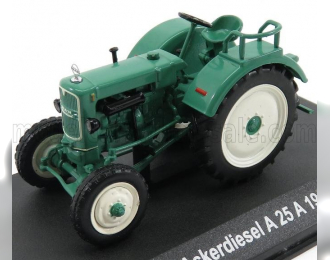 MAN Ackerdiesel A25a Tractor 1956 - Con Vetrina - With Showcase, Green White