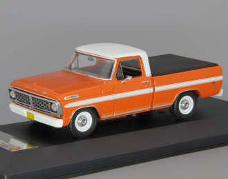 FORD F100 Pick-up (1979), orange / white / black