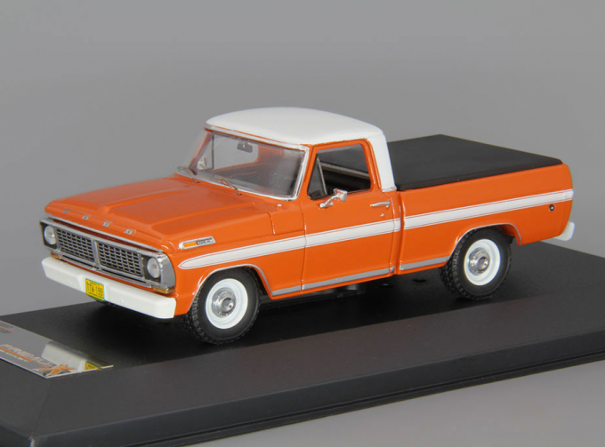 FORD F100 Pick-up (1979), orange / white / black