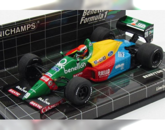 BENETTON F1 B188 Ford №20 (1989) J.Herbert, Green Blue