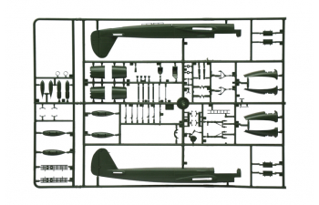 Сборная модель Самолёт JU 88 A-4