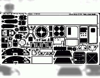 Фототравление B-17F/G interior