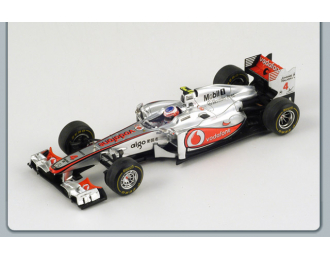 McLAREN MP4-26 №4 Winner Hungarian GP (Jenson Button) 200th Grand Prix 2011, silver