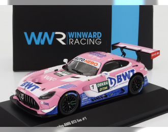 MERCEDES-BENZ Gt3 Amg Team Winward Racing №1 Dtm Season (2022) M.Gotz, Pink White Light Blue