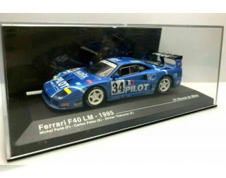 FERRARI F40 #34 1995, blue