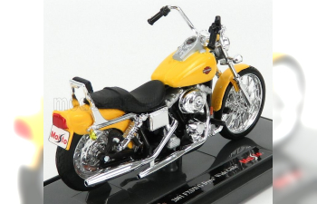 HARLEY DAVIDSON Fxdwg Dyna Wide Glide (2001), Yellow Black