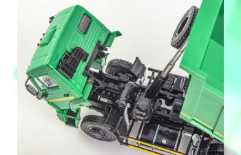 Камский грузовик 6520 Рестайлинг самосвал, зеленый