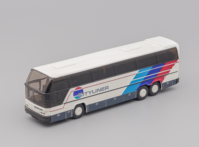 Neoplan Cityliner N 116/3 US "Cityliner", white / gray / blue / red