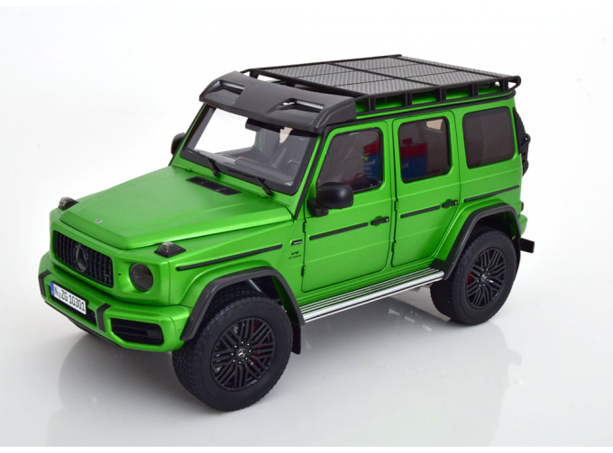 MERCEDES-BENZ G63 W463 4x4 AMG Offroad (2022), green-metallic