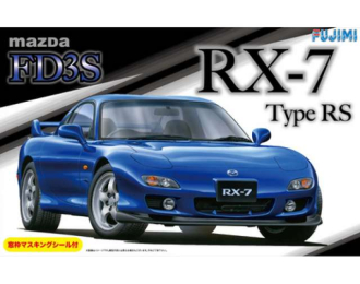 Сборная модель Mazda FD3S RX-7 Type RS w/Window Frame Masking Seal