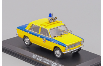 (Уценка!) ВАЗ 2101 Милиция ГАИ, лимонный
