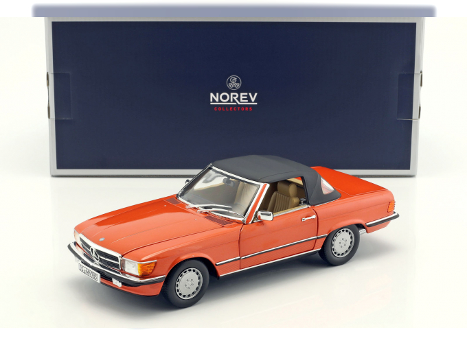 MERCEDES-BENZ 300SL Cabriolet (R107) 1986 Inca Red