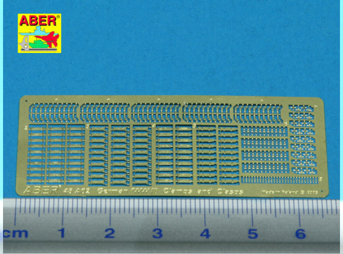 Фототравление German clamps and clasps (1 choise)