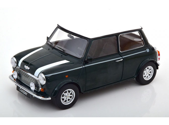 MINI Cooper LHD, dark green / white