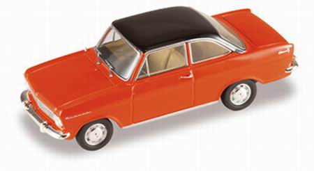 OPEL Kadett A Coupe 1963 Monza, Red black 