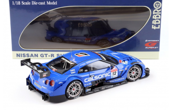 NISSAN GT-R Super GT500 Rd.1 Okayama Calsonic Iimpul #12 R35 (2015), синий