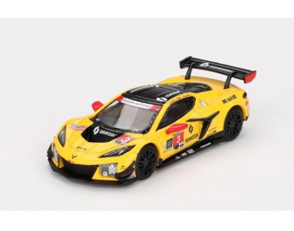 CHEVROLET Corvette Z06 №3 GT3 (2023), yellow
