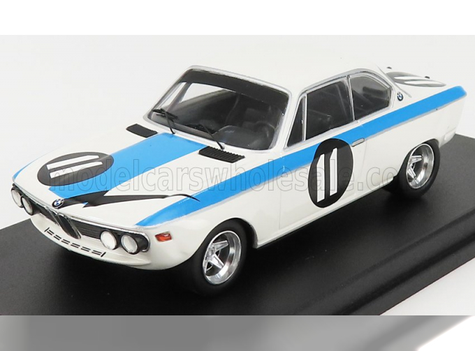 BMW 2800 Cs №11 Winner 6h Nova Lisboa (1970) J.lampreia - C.melville, White Light Blue