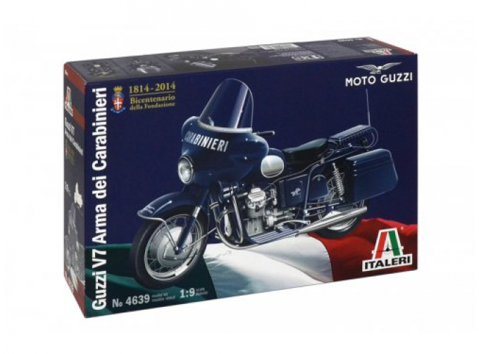 Сборная модель Мотоцикл GUZZI V7 Arma dei carabinieri