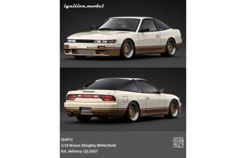 NISSAN Sileighty, white/gold