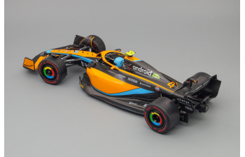 McLAREN F1 Mcl36 Mercedes Team Mclaren N 4 3rd Emilia Romagna Italy Gp 2022 Lando Norris, Orange Light Blue