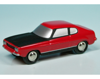 FORD Capri GT, red/black