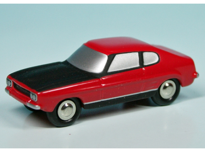 FORD Capri GT, red/black