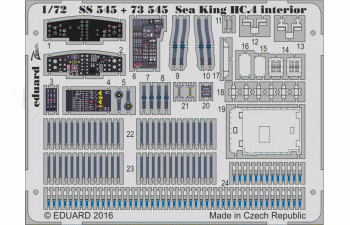 Фототравление для Sea King HC.4 interior