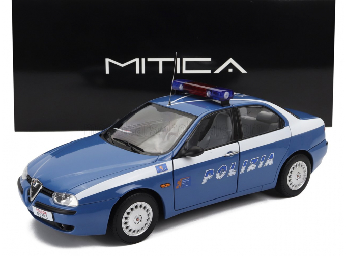 ALFA ROMEO 156 2.0 Twin Spark Polizia Stradale (1997), Blue White