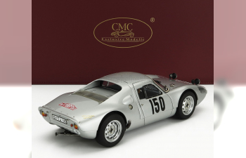 PORSCHE 904 Carrera Gts Ch.904-006 №150 2nd Rally Montecarlo (1965) Eugen Boehringer - Rolf Wutherich, Silver