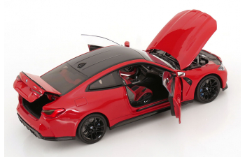 BMW M4 G82 (2024), red metallic