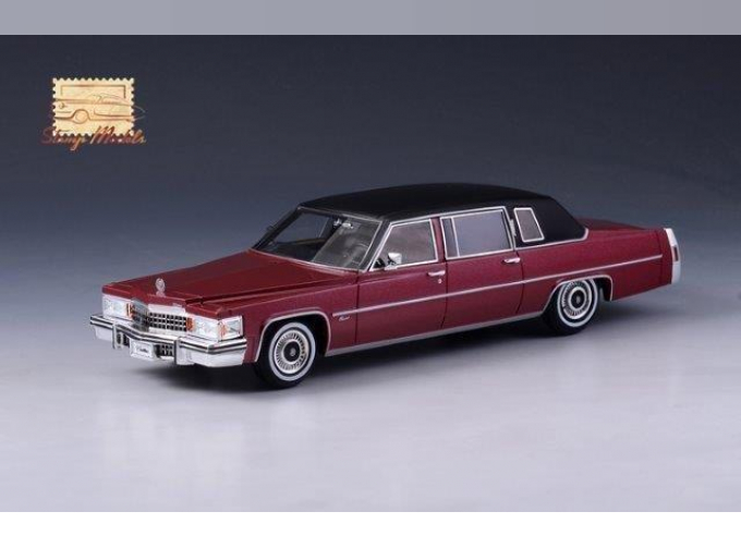 CADILLAC Fleetwood 75 1978 Maroon Metallic