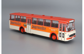 MERCEDES-BENZ O317K Bus "Jagermeirter" (1966), orange / creme