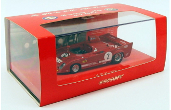 ALFA ROMEO 33 TT 12 1000 km Monza Merzario/Laffite Winner #2 (1975), red