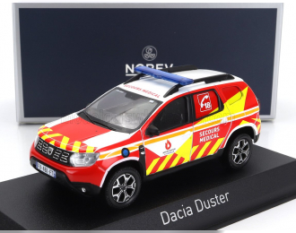 DACIA Duster Sapeurs Pompiers 57 Medical (2020), Red Yellow